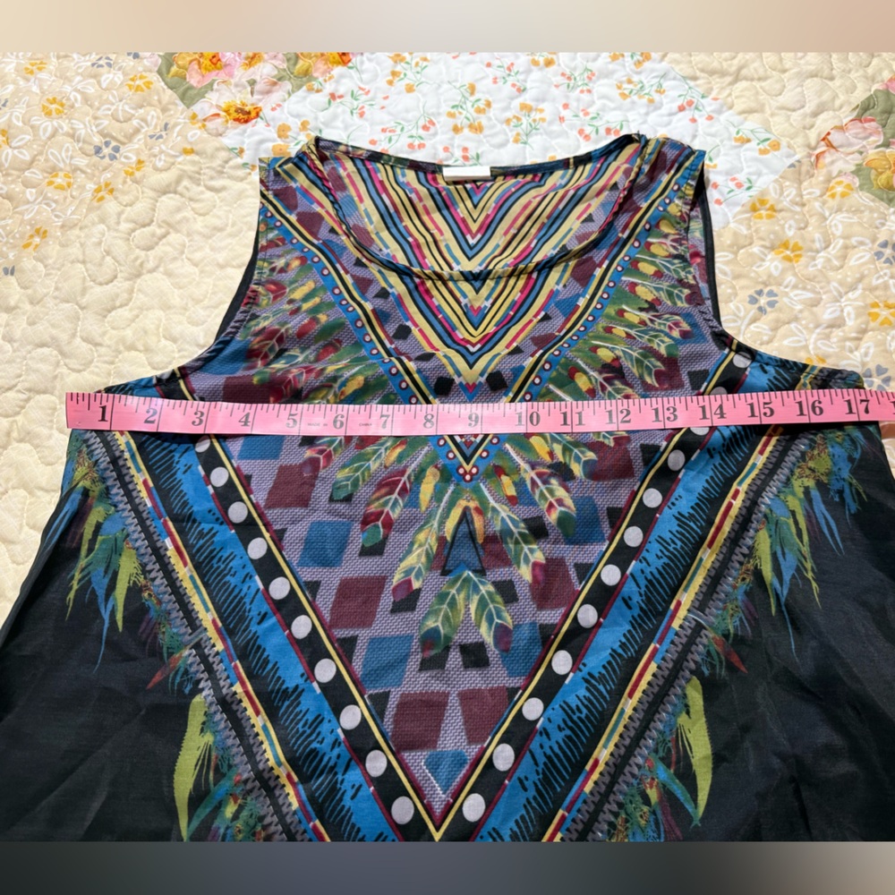 Colorful Geometric Women's Dress